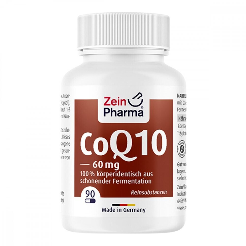 ZeinPharma Coenzym Q10 60mg Capsules (90 pcs)