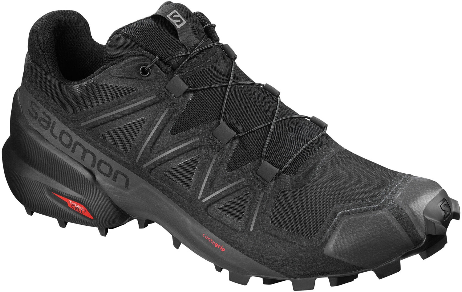 Salomon Speedcross 5 Black Black Phantom desde 104 15 Compara precios en idealo