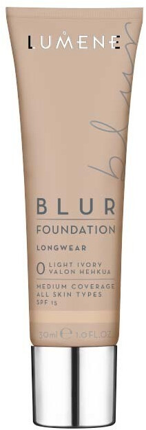 Lumene Longwear Blur Foundation 0 Light Ivory (30 ml)
