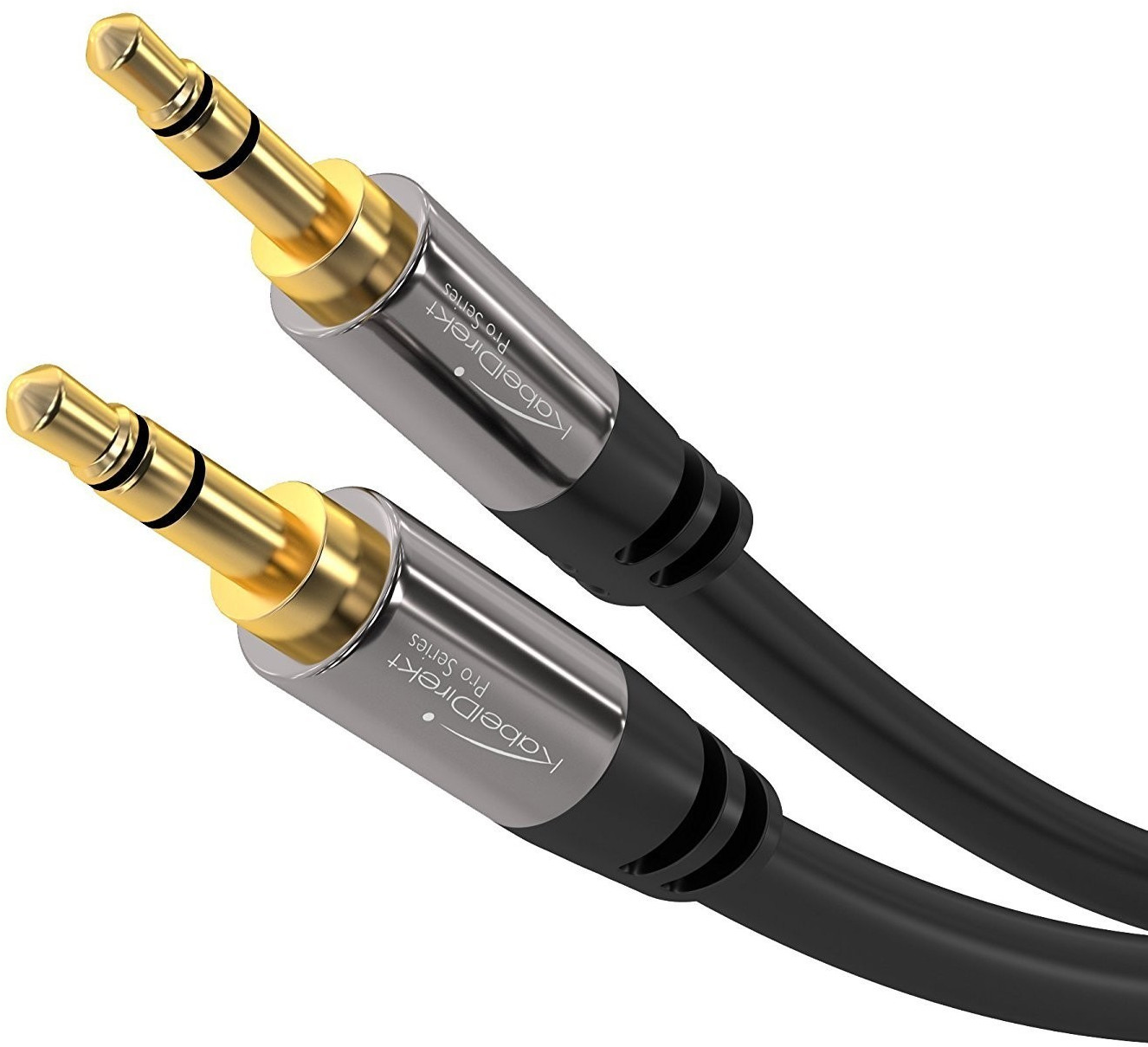 KabelDirekt Aux Cable - Audio Stereo 3.5mm - PRO Series 0,5m