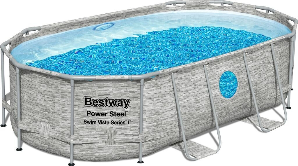 Bestway Power Steel Swim Vista Series Frame Pool Komplett Set 427 X 250