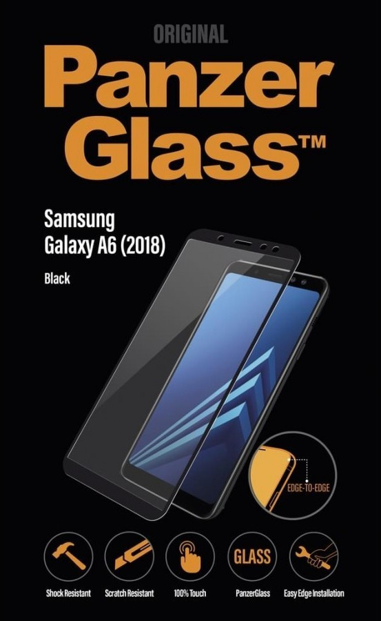 PanzerGlass Edge-to-Edge (Galaxy A6 2018) Black