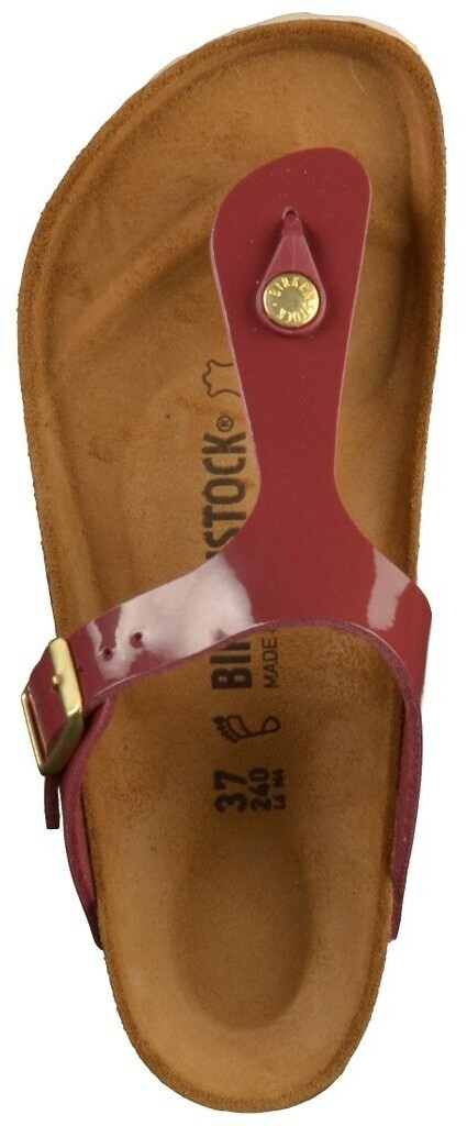 Birkenstock bordeaux patent sale
