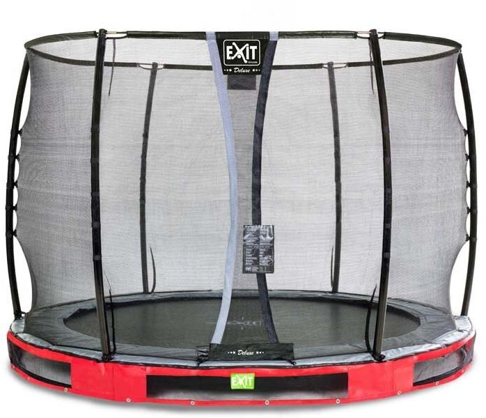 Exit Toys Trampolin Elegant Premium Inground 305 cm with Deluxe Safty Net