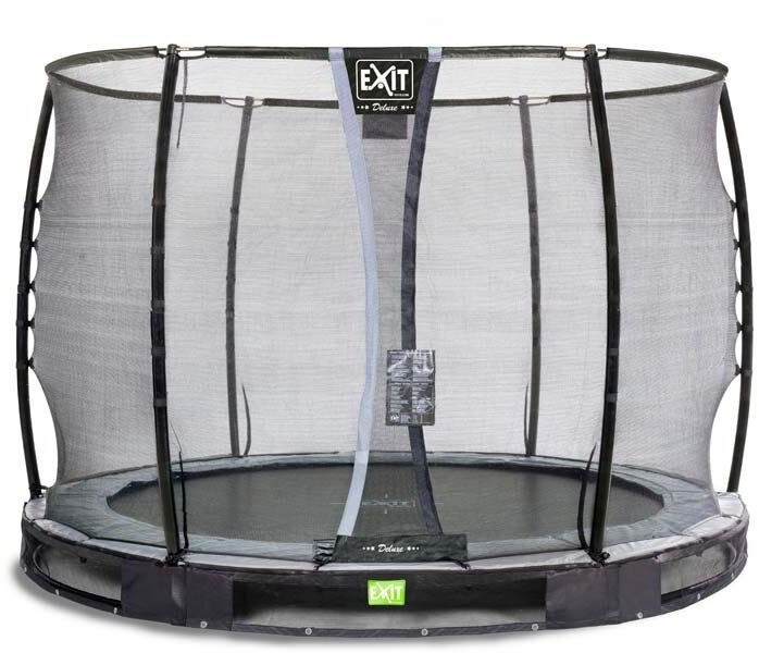 Exit Trampolin Elegant Premium Inground 305 cm with Deluxe Safty Net black