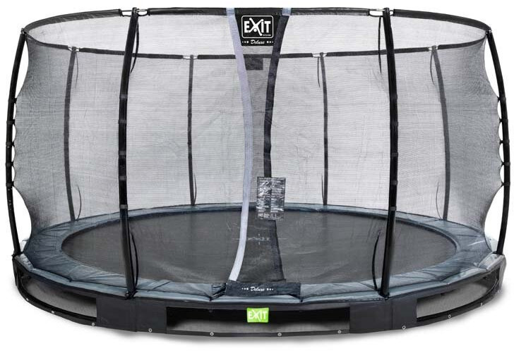 Exit Trampolin Elegant Premium Inground 427 cm with  Deluxe Safty Net black