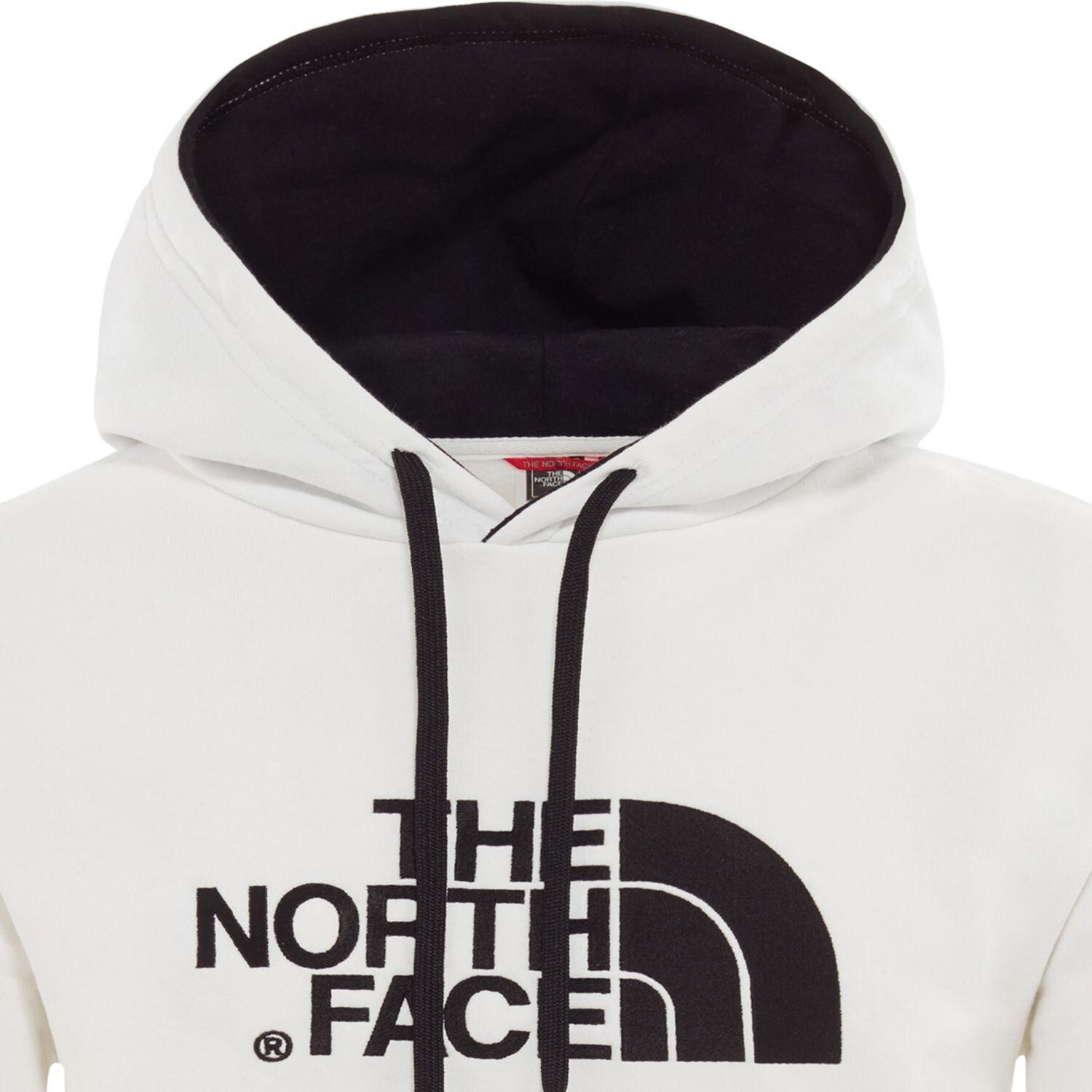 The north face drew peak hoodie white new arrivals