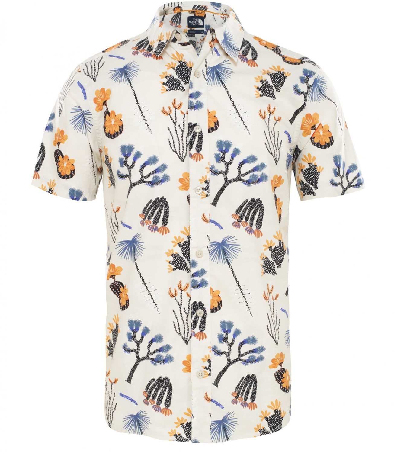 The North Face Men's Baytrail Pattern Short-Sleeve Shirt citrine yellow joshua tree print