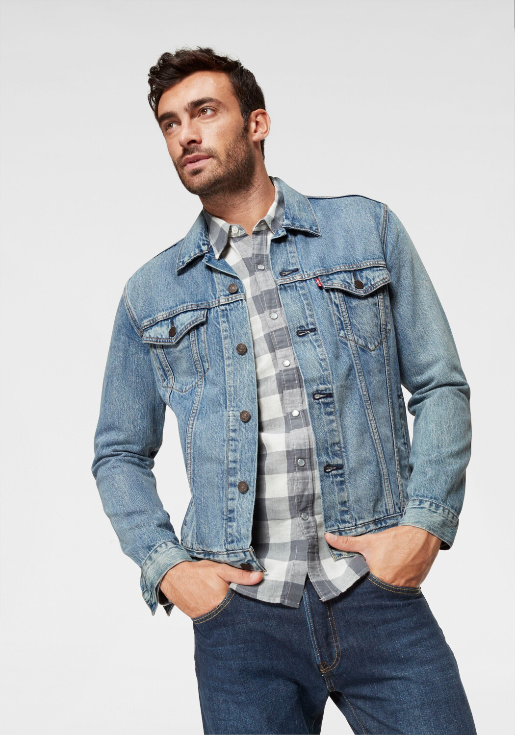 Levi s Man The Trucker Jacket killebrew au meilleur prix sur idealo