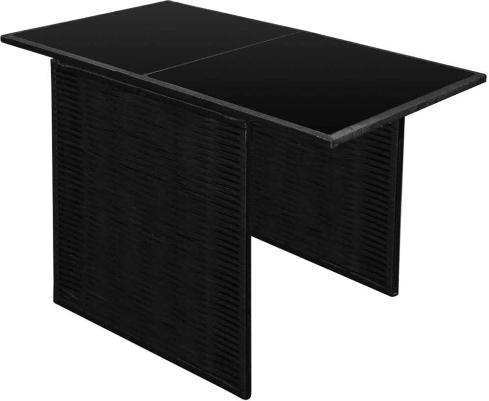 vidaXL GartenmöbelSet 7tlg. Poly Rattan schwarz (42484) ab 214,99