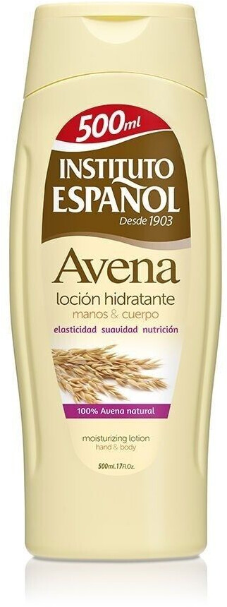 Instituto Español Avena moisturizing milk for hands and body (500 ml)