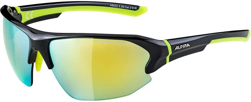 Alpina Sports Lyron HR A8632.3.35 (black neon-yellow/mirror yellow)