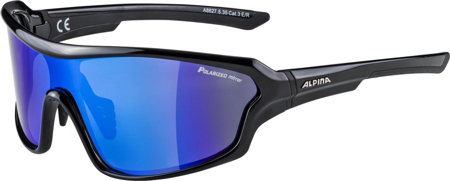 Alpina Lyron Shield P A8627.5.35 (black/polarisation mirror blue)