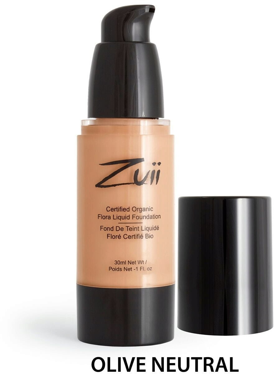 Zuii Organic Flora Liquid Foundation - Olive Neutral(30ml)