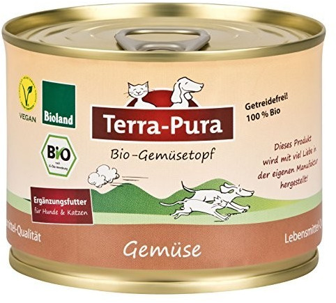 Terra Pura Organic Veggie Food for Cats and Dogs