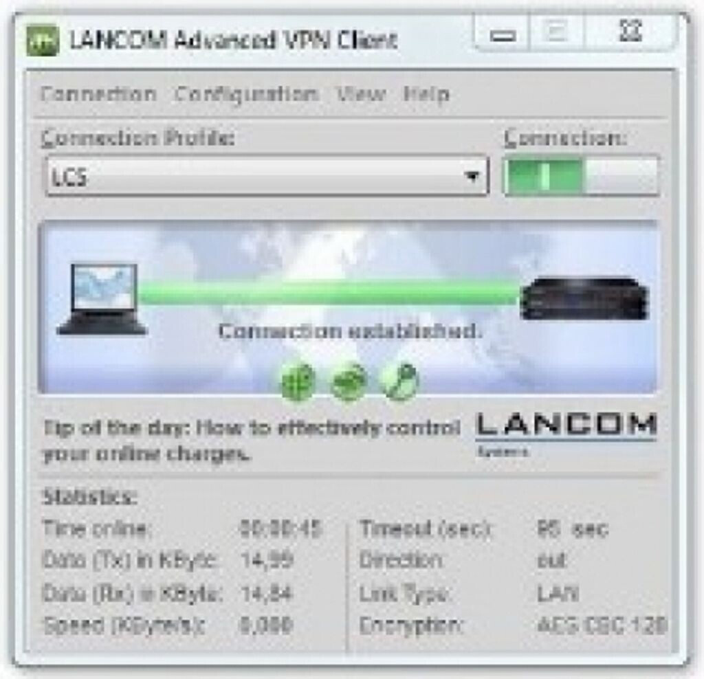 Lancom VPN Client Advanced (10 postes) (DE)