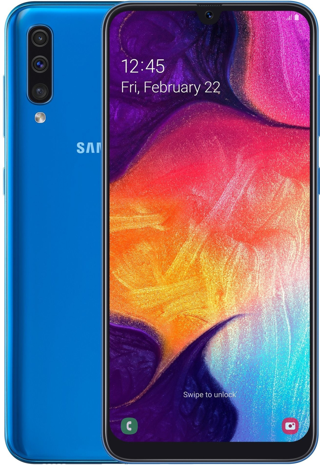Samsung galaxy blau