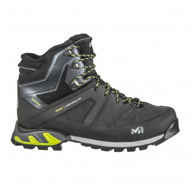 Millet High Route GTX black/acid green