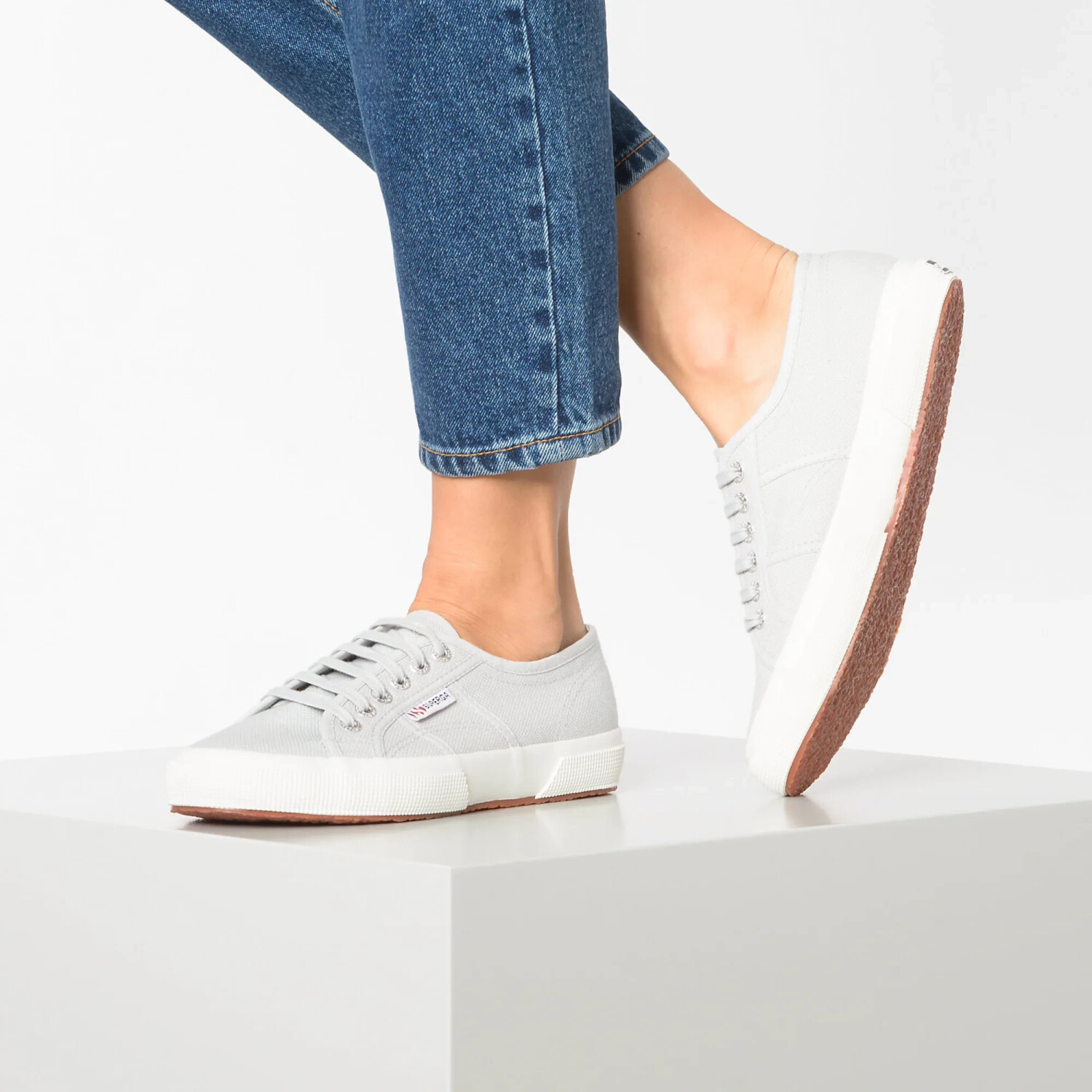 Superga classic hotsell grey