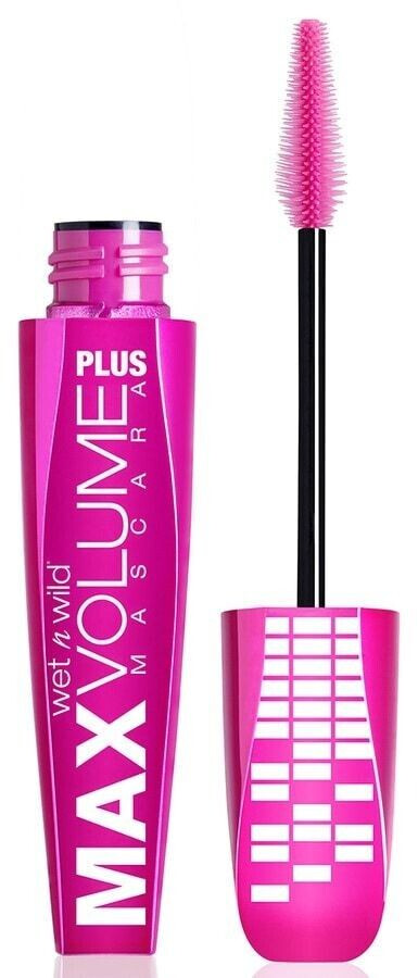 wet n wild Max Volume Plus Mascara Amp'd Black