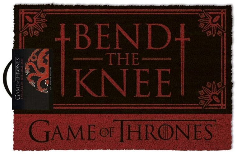 Pyramid international Paillasson Game Of Thrones (60 x 40 cm) Bend The Knee