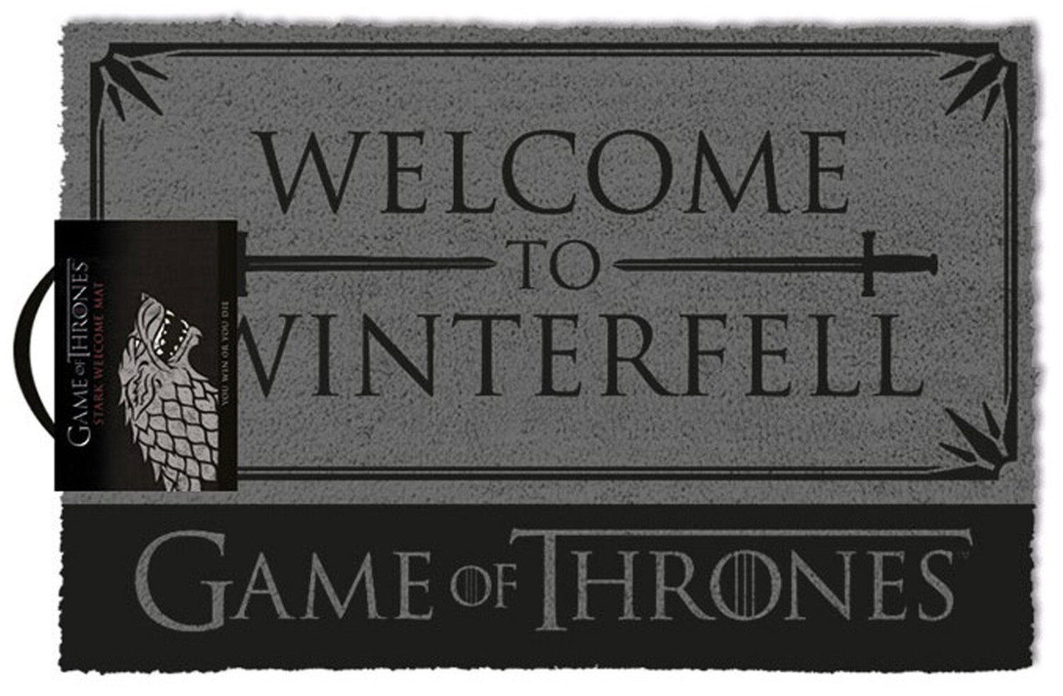 Pyramid international Paillasson Game Of Thrones (60 x 40 cm) Welcome To Winterfell