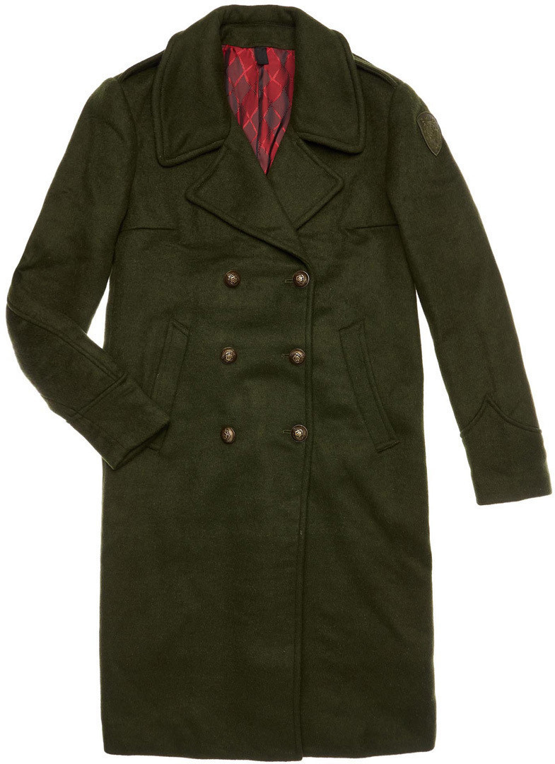 Blauer Damenmantel (16WBLDK01377-004399)
