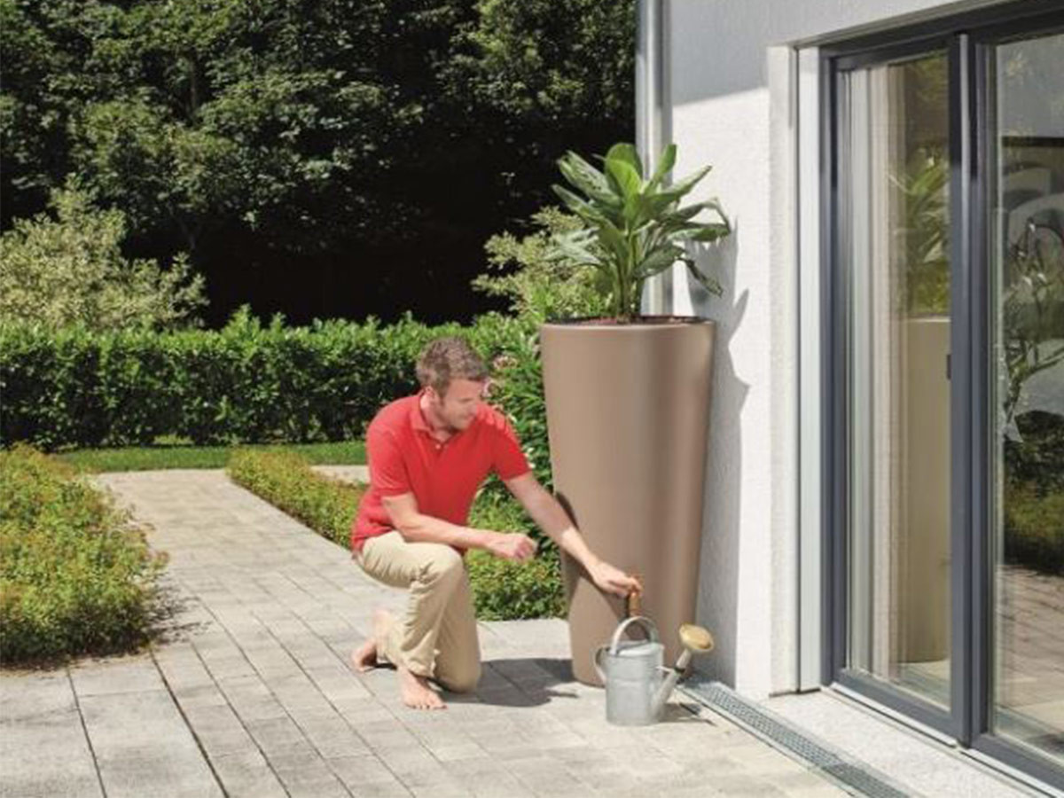 Garantia Récupérateur d'eau de pluie 2 en 1 220L
