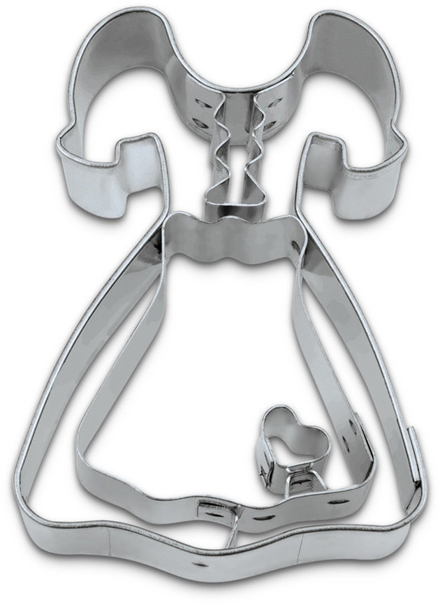 Städter Embossed Cookie Cutter Dirndl 6 cm stainless steel