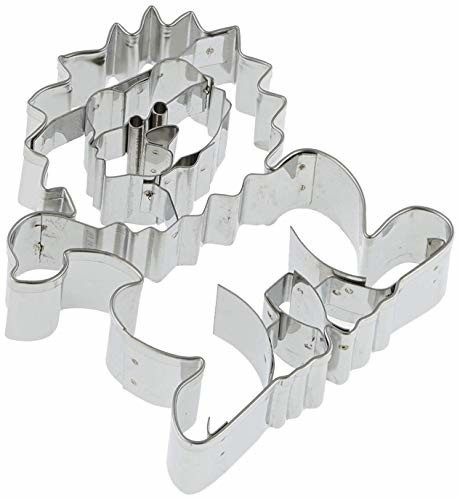 Städter Embossing Cookie Cutter Lion 7 cm stainless steel