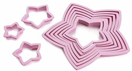 ibili Set 10 emporte-pièces étoiles