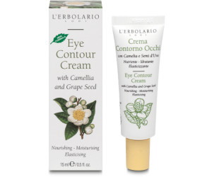 L'Erbolario Eye Contour Cream with Camelia and Grape Seed (15ml)
