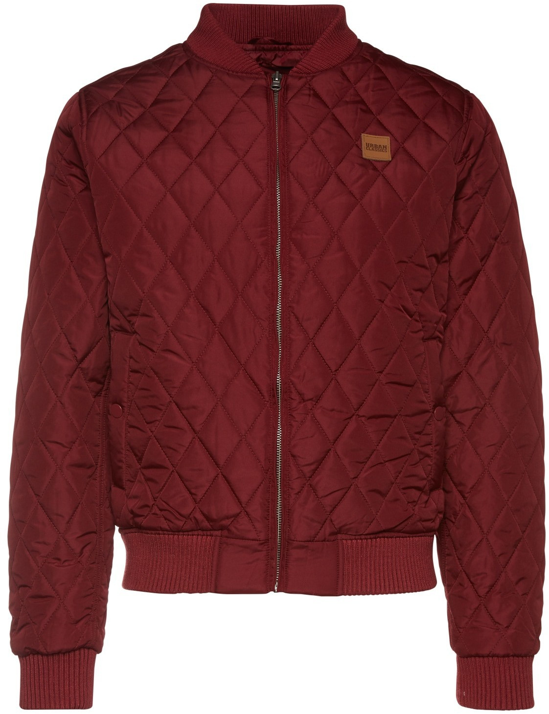 Urban Classics Diamond Quilt Nylon Jacket (TB862) burgundy