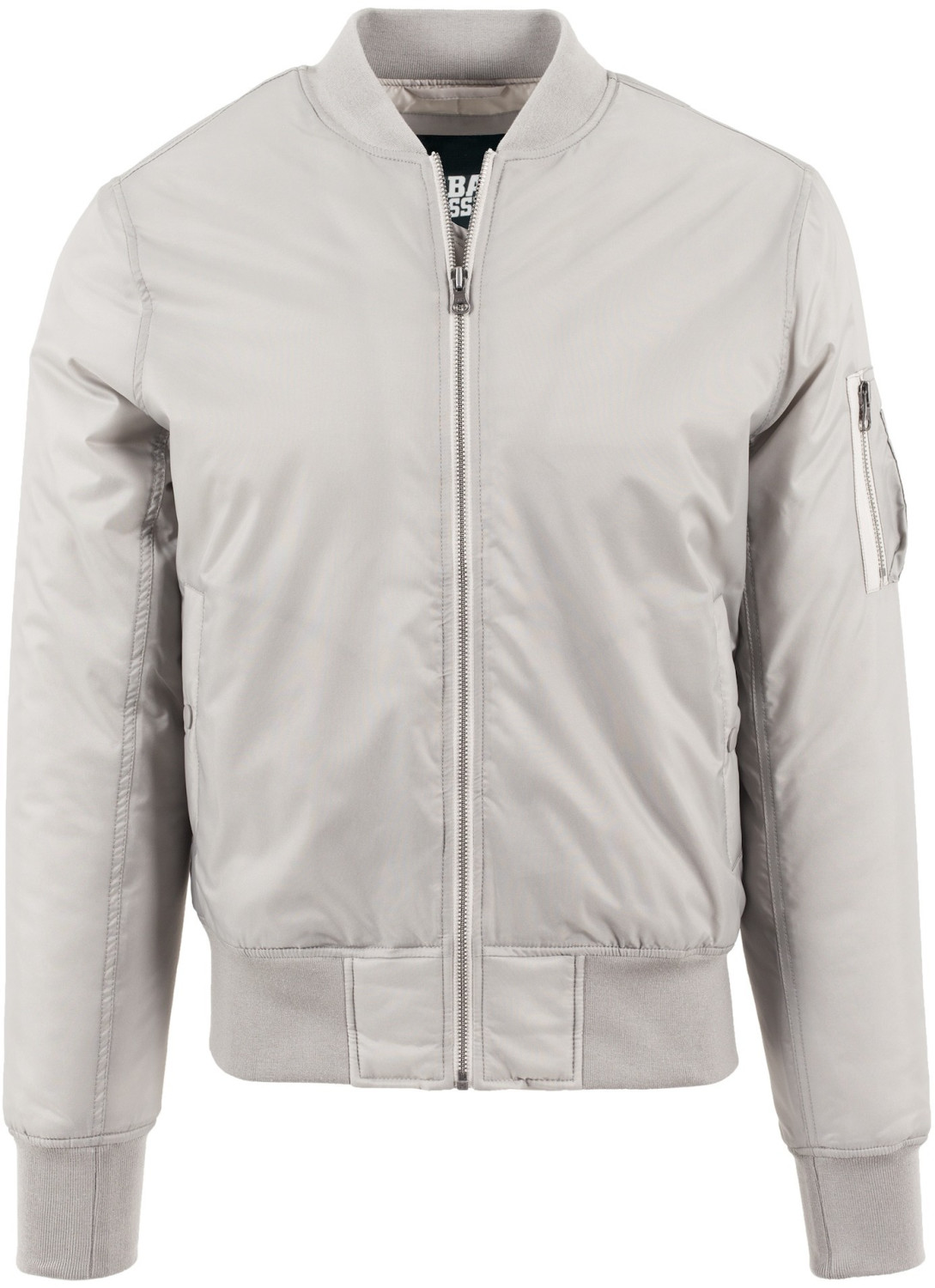Urban Classics Basic Bomber Jacket light grey (TB861)