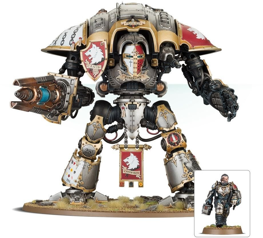 Warhammer 40.000 Knight Preceptor Canis Rex