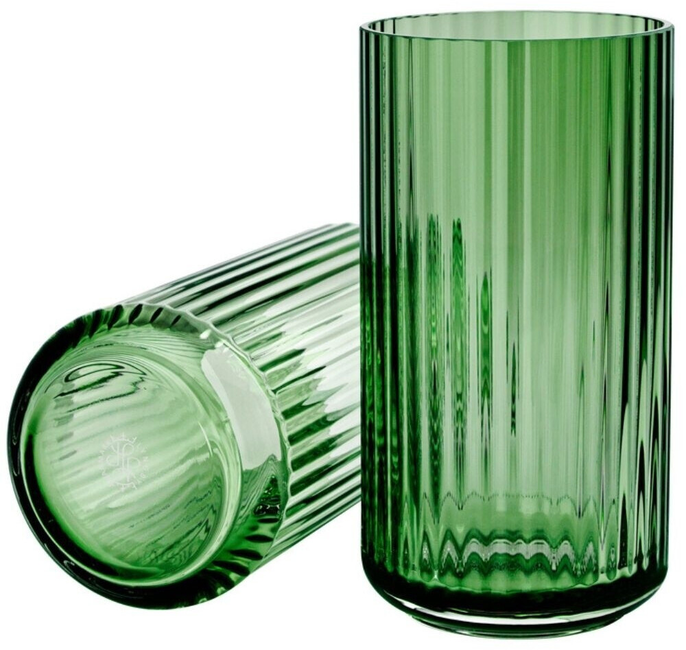 Lyngby Porcelæn Glass Vase 25cm