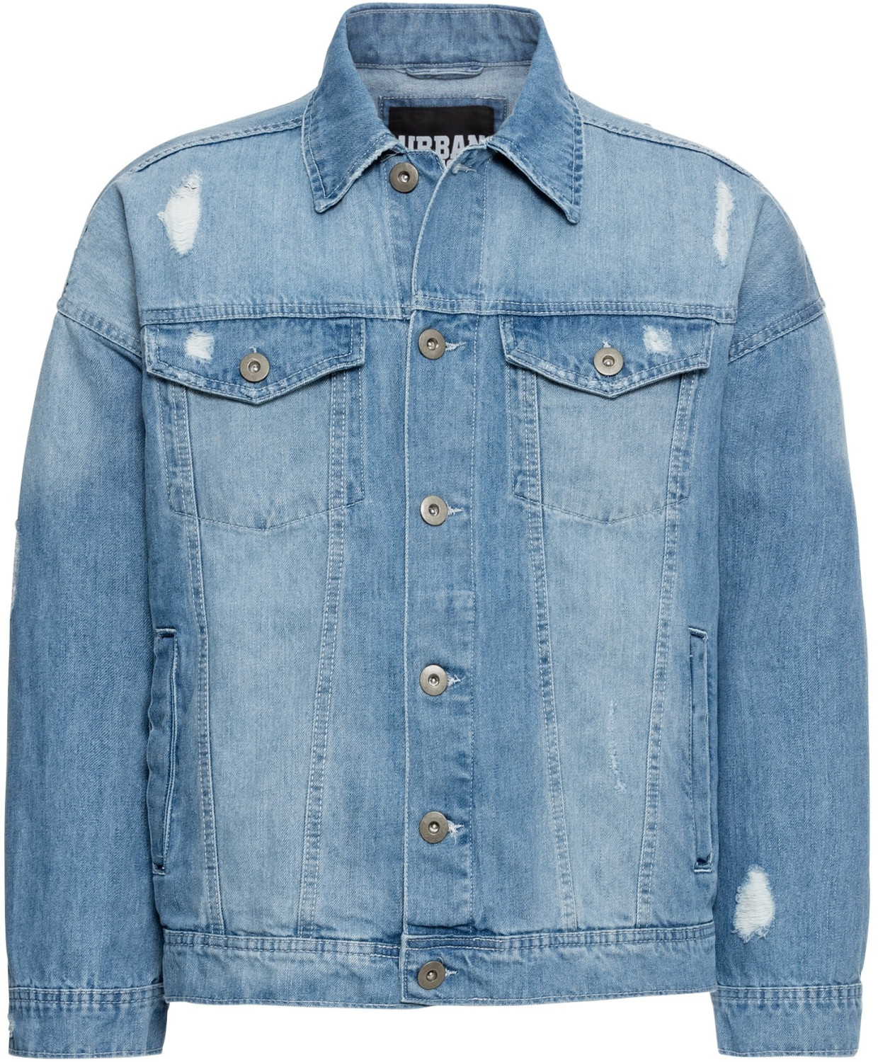 Urban Classics Ripped Denim Jacket bleached (TB1438)