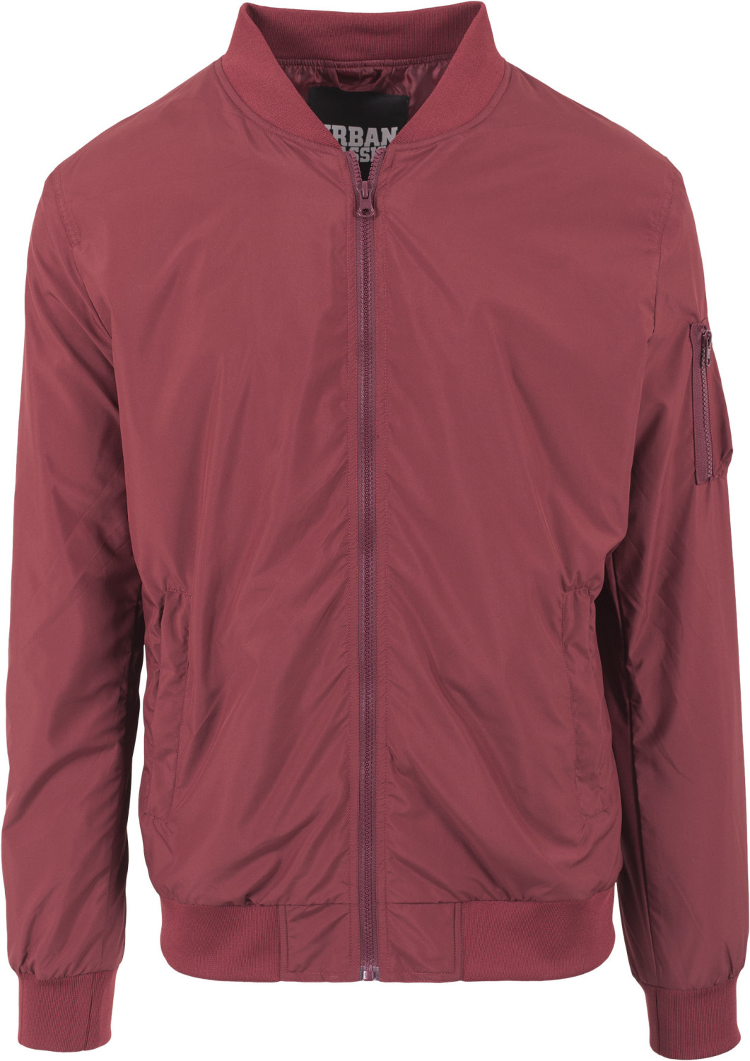 Urban Classics Light Bomber Jacket burgundy (TB1258)