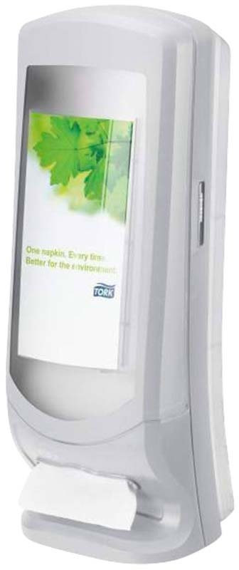 Tork Napkin dispenser Xpressnap floor / wall dispenser plastic light gray