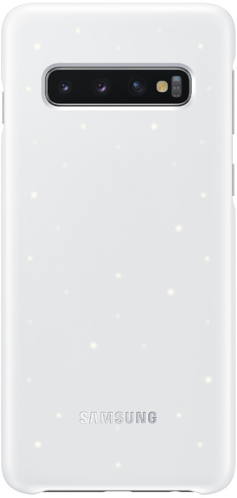 Photos - Case Samsung LED Cover  White (Galaxy S10)