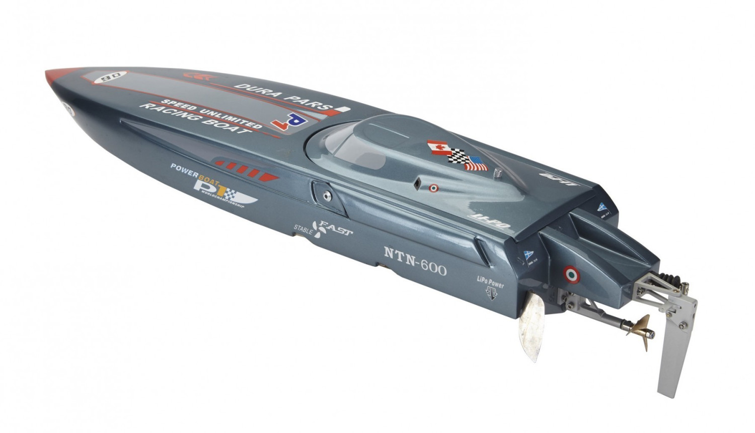 Amewi Powerboat NTN600 brushless Offshore Scheme 670 mm (26047)