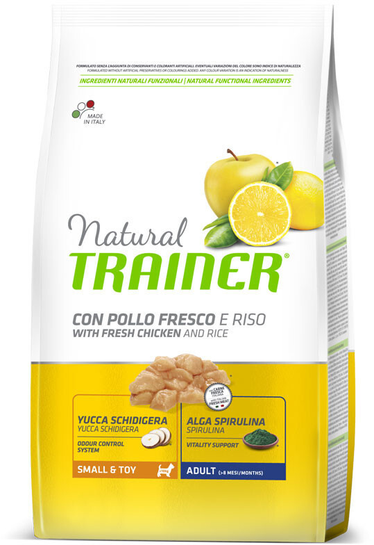 Trainer Natural Adult Small & Toy - chicken and rice (7 kg)