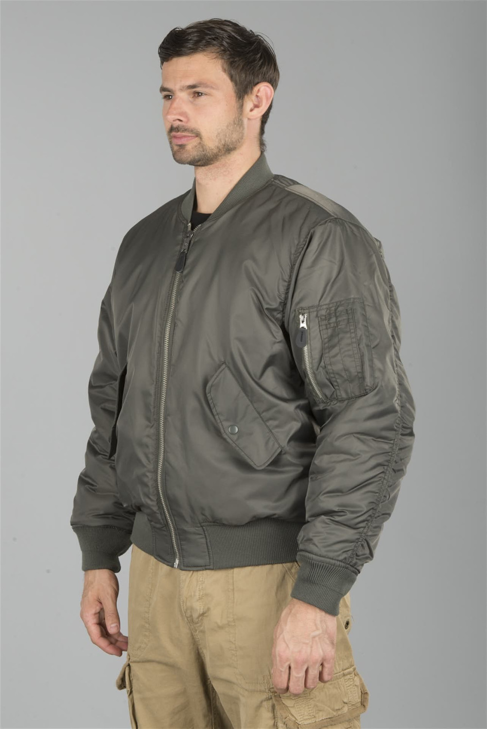 Buy Brandit MA1 Jacket anthracite (3149-05) from £38.49 (Today) – Best ...