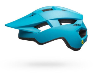 Bell Spark MIPS Casco Mountain Bike Adulti - Bianco Opaco/Lucido, Taglia Unica 53-60 Cm, Con Visiera