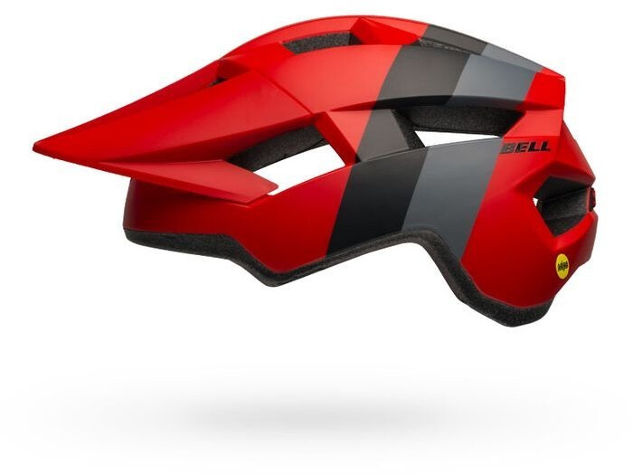 Casco Bell Spark MIPS Per Bici – Opaco/Grigio Lucido, Taglia Unica, Con 26 Prese D'Aria, Sistema Rotazionale MIPS E Supporto Per Fotocamera
