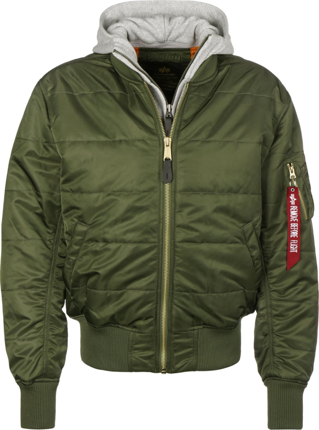 Alpha Industries MA-1 D-Tec Puffer OS dark green (188103-257)