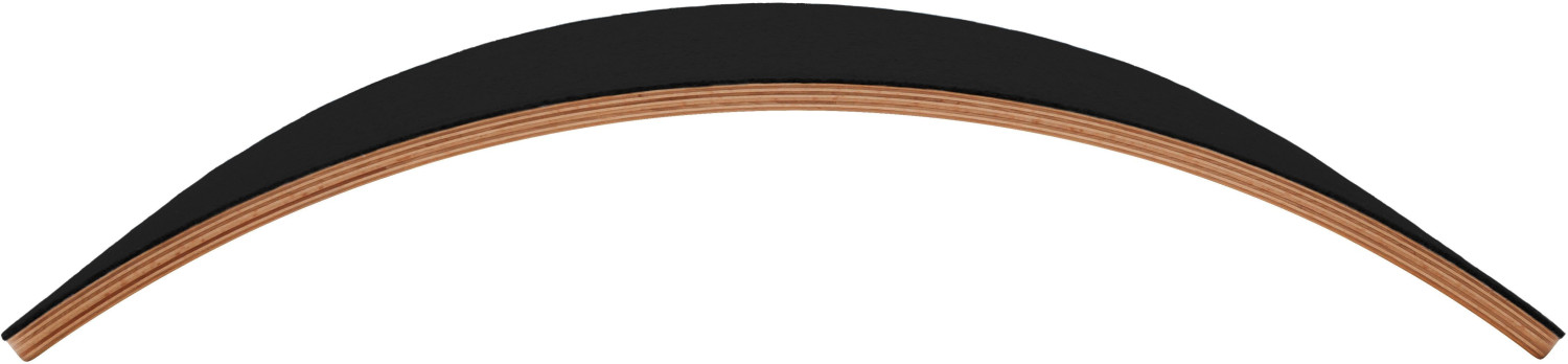 Wobbel Starter Transparent Balanceboard Felt Black