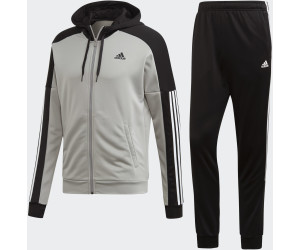 Adidas Game Time Tracksuit medium grey heather/black/white (DV2452)