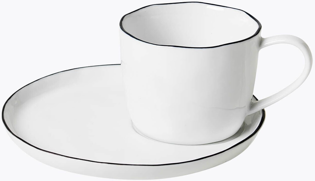 Broste Copenhagen Salt cup and saucer large