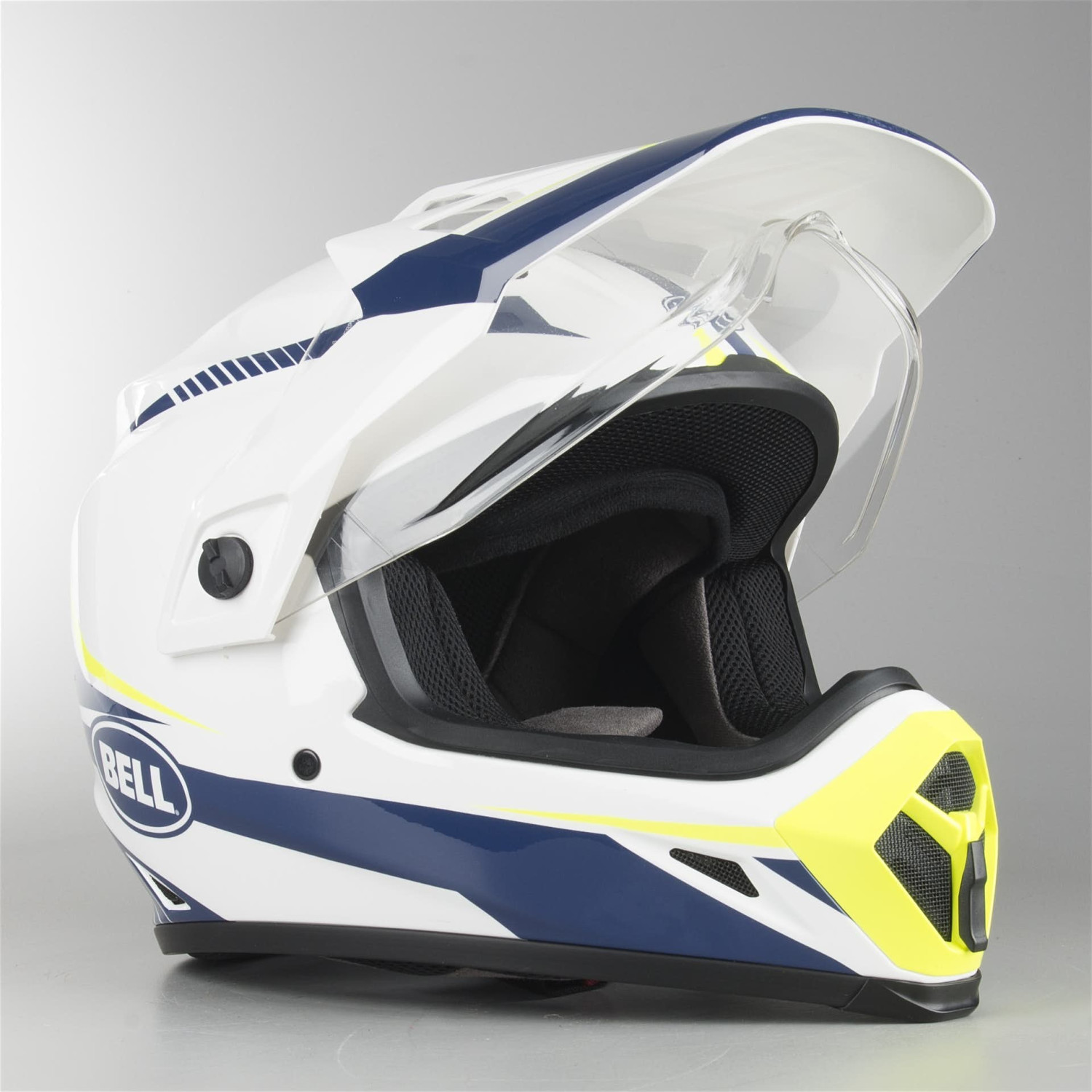 Bell MX-9 Adventure Torch White/Blue/Yellow